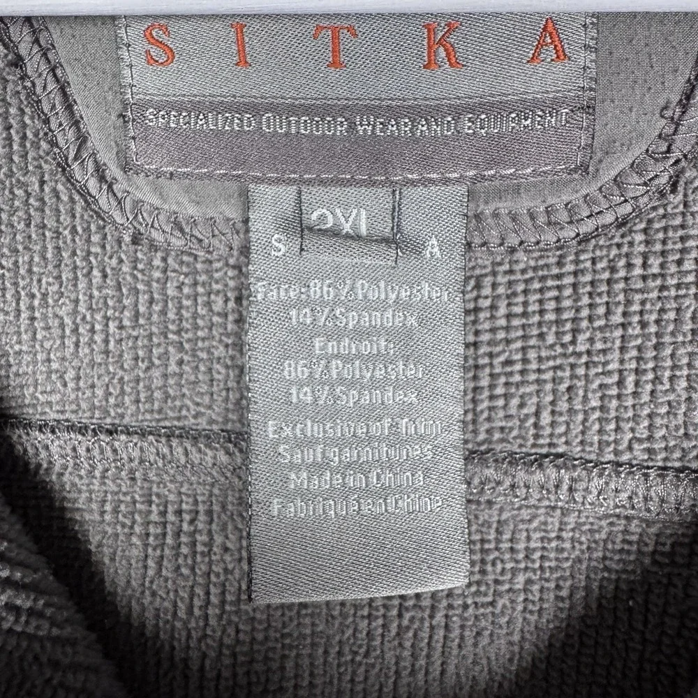 SITKA Jetstream Vest WINDSTOPPER - Granite Gray - Men's 2XL